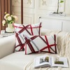 Jayusaror Red Cushion Cover, 50 x 50 cm, Velvet Grey
