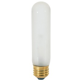 Satco S3253 40T10 STD FR 40 Watt T10 Incandescent; Frost; 2000 Average Rated Hours; 280 Lumens; Medium Base; 120 Volt; Dimmable; Indoor/Outdoor; 2700K; Warm White; 25 Pcs