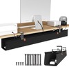 Zilink No Dril Under Desk Cable Management Tray 40" Cord