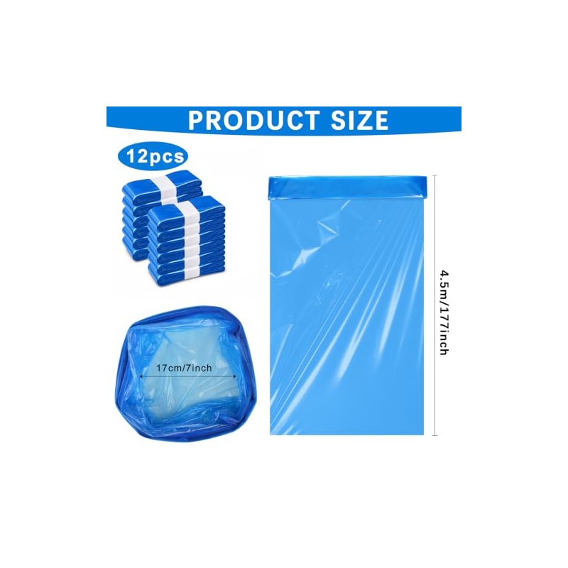 Nappy Bin Refills, 12 Pack, 4.5m long