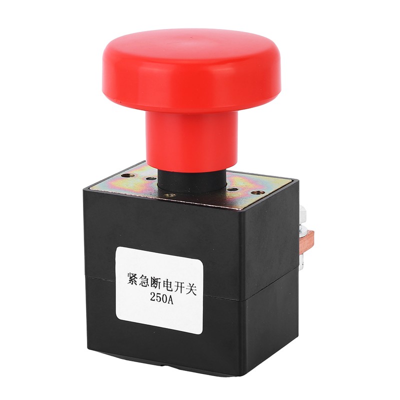 250A Electric Forklift Switch Parts DC Power Supply Emergency Stop