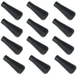 TIHOOD 12PCS Soft Rubber Arrowheads Archery Hunting Game Practice Safety Arrow Tips