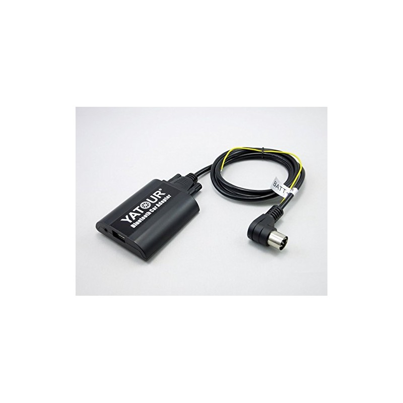 Volvo-Bluetooth-Adapter, digitaler Auto-Stereo-AUX-Adapter, Freisprecheinrichtung mit USB-Ladefunktion und 3,5 mm -Musikeingang