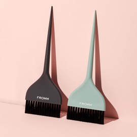 Fromm Color Studio 2-7/8" Firm Color Brushes for Hair Stylist with Blunt Tips for All Over Color, Highlights, Balayage, and Root Touch Ups, 2 Pack