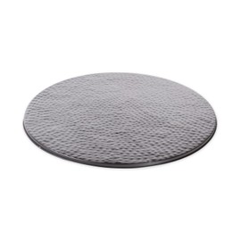 Evergreen Hammered Fire Pit Table Top- 24 x 0.5 x 24 Inches Outdoor Safe and Weather Resistant Fire Pit Accessories