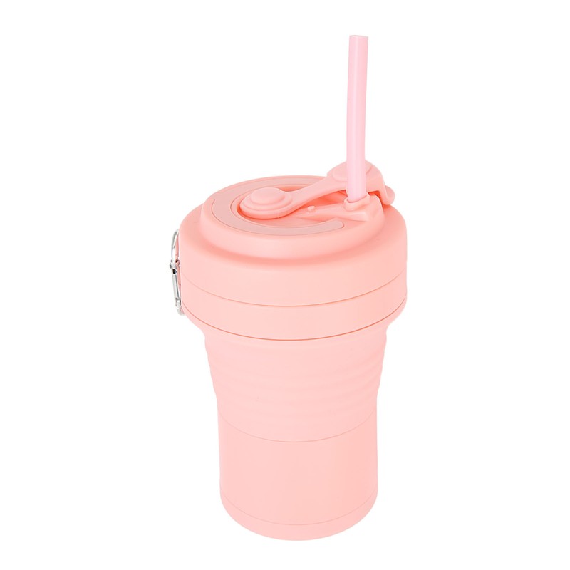 Folding Coffee Cup Silicone Heat Insulation Good Sealing Collapsible Water