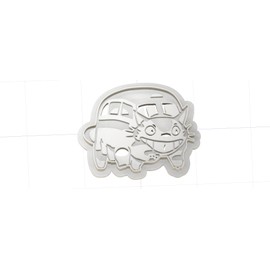 3D Printed Cookie Cutter Inspired by My Neighbor Totoro Cat Bus