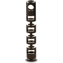 TEC Accessories ISOTOPE S360 - Stainless Steel Tritium Vial Housing 3mm x 23mm - Camping Accessories - EDC - Survival Gear, Black Diamond Carbon, S