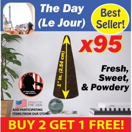 Benben Home & Lifestyle The Day (Le Jour) Benben US Incense 95x1" Cones ~Vegan~ High Fragrance Load