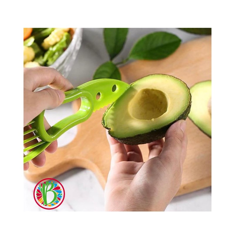 Blessed Kitchen Avocado Slicer 3 in 1 Avocado & Fruit