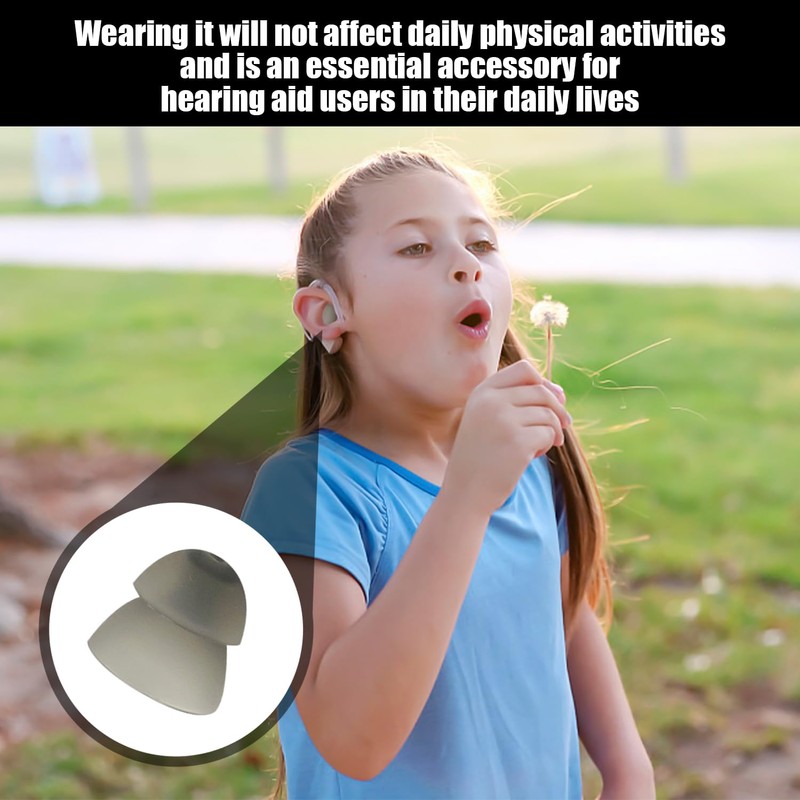 20 Pieces Hearing Aid Accessories, 1 Piece Storage Box, Dome