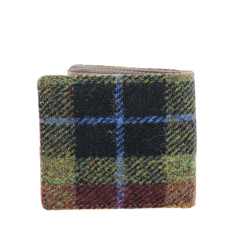 Glen Appin Harris Tweed Bi-fold Wallet LB2007 Colour 59 Rust