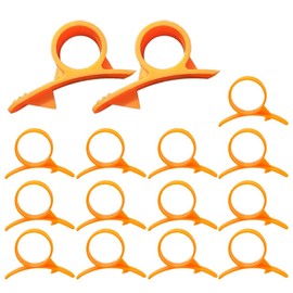 Orange Citrus Peelers, 13pcs Plastic Orange Peeler，2pcs Grapefruit Peeler. Lemon Citrus Fruit Labor-Saving Opener Peeler Kitchen Tools