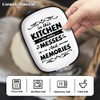 ANATTASOUL Ceramic Spoon Rest, Kitchen Food Elevator Spoon Holder Ceramic