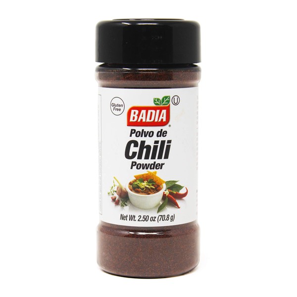 Badia Chili Powder, 2.5 Ounce (Pack of 12)
