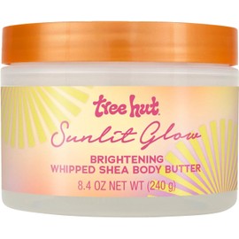 TREE HUT, Whipped Body Butter Sunlit Glow, Manteca Corporal Hidratante, Piel Suave y Radiante, Aroma Frutal