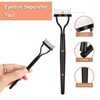 2Pcs Eyelash Comb, Eyelash Separator Eyelash Brush, Eyelash Separator Teeth