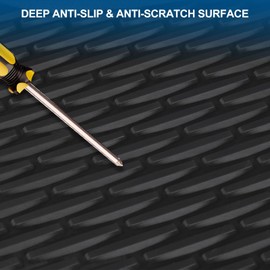 San Auto Car Floor Mats Custom Fit for Honda HR-V 2015 2016 2017 2018 2019 2020 2021 2022 Full Black Rubber Car Floor Liners Set All Weather Protection Heavy Duty Odorless