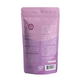 Oat Mama Fertility Tea: Adrenal + Hormone + Cycle Support | Women Owned, Made in the USA. (Organic Chaste Berry [Vitex], Ashwagandha, Raspberry Vanilla Leaf Tea), 28 cups