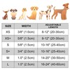 TagME Reflective Nylon Dog Collars, Adjustable Classic Dog Collar with