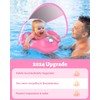 LAYCOL Baby Swimming Float Inflatable Baby Pool Float Ring with