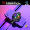 P10 Mobile Phone Semiconductor Cooler RGB Retractable Back Clip Heatsink
