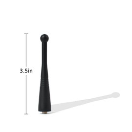 HYS 800MHz (806-941MHz) Stubby Antenna for Motorola 8505241U06 XTS2500 XTS3000 XTS3500 HT1000 MTX838 MTX960 MTS2000 Walkie Talkie (Pack of 2)