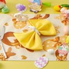 APTWOW Easter Napkin Rings Set of 6