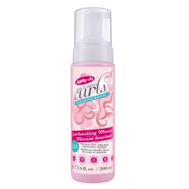 Dippity Do Girls with Curls Curl Enhancing Mousse - Lightweight 3-in-1 Defining Mousse for Curly and Wavy Hair - Hibiscus and Olive Oil for Frizz Free and Bouncy Curls - 200 mL/6.7 fl oz