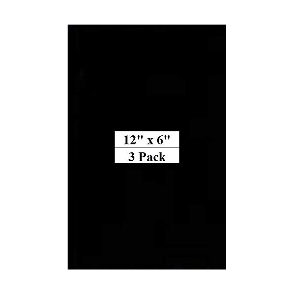 3 Pack Color Cast Acrylic Plexiglass Sheets 1/8" Thick (3mm)