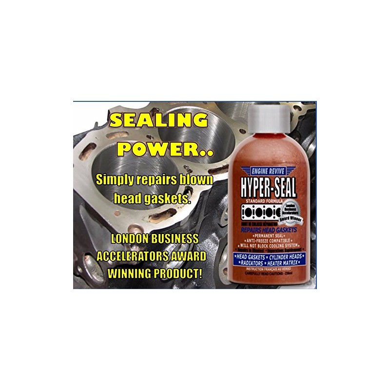 BLOWN HEAD GASKET? HYPER-SEAL A PERMANANT REPAIR SOLUTION!