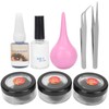 Eyelash Extension Practice Tool Kit Portable False Eyelashes Glue Remover