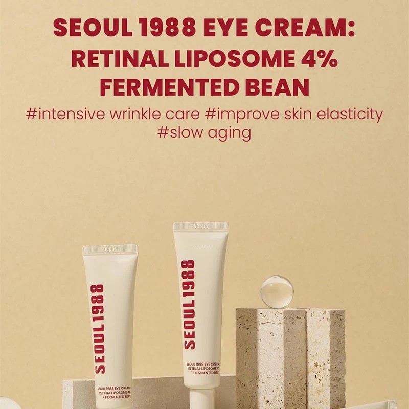 SEOUL 1988 Eye Cream, Retinal Liposome 4% + Fermented Bean