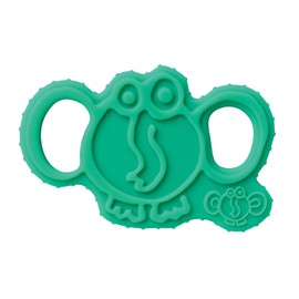 oogaa Baby Silicone Elephant Teether Sea Green