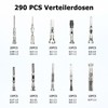 Connector Pins Kit, Crimped Connection Pin 1/1.5/1.8/2.2/2.3/2.5/2.8/3.5 mm Male and