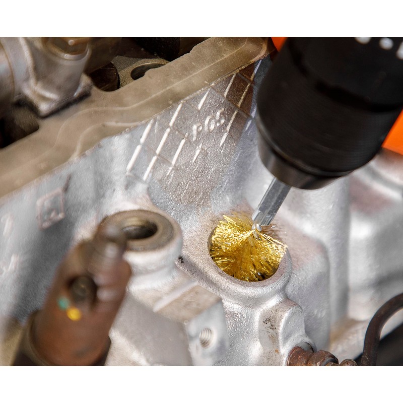 Sealey Injector Bore Cleaning Brush Set 14pc - VS1900, Red