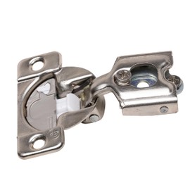 2 Pack Rok Hardware Grass TEC 864 108 Degree 1/2" Overlay Custom 3 Level Soft Close Screw On Compact Cabinet Hinge 04431A-15 3-Way Adjustment 45mm Screw Hole Pattern