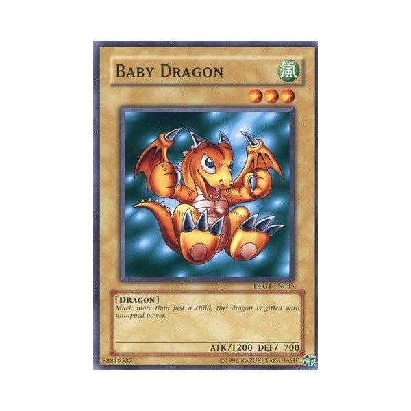 Yu-Gi-Oh! - Baby Dragon (DLG1-EN035) - Dark Legends - Unlimited Edition - Common
