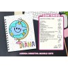 Agenda Directora Primaria/pree Personalizable 2026 Cute