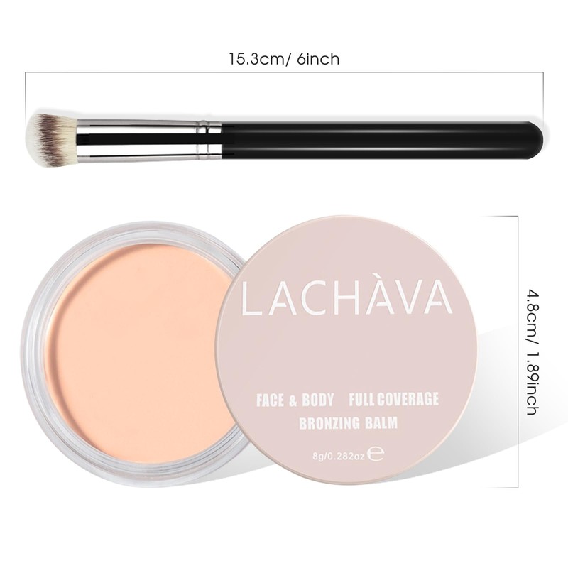 LOKFAR Concealer Full Coverage Kit with Brush, Under Eye Concealer