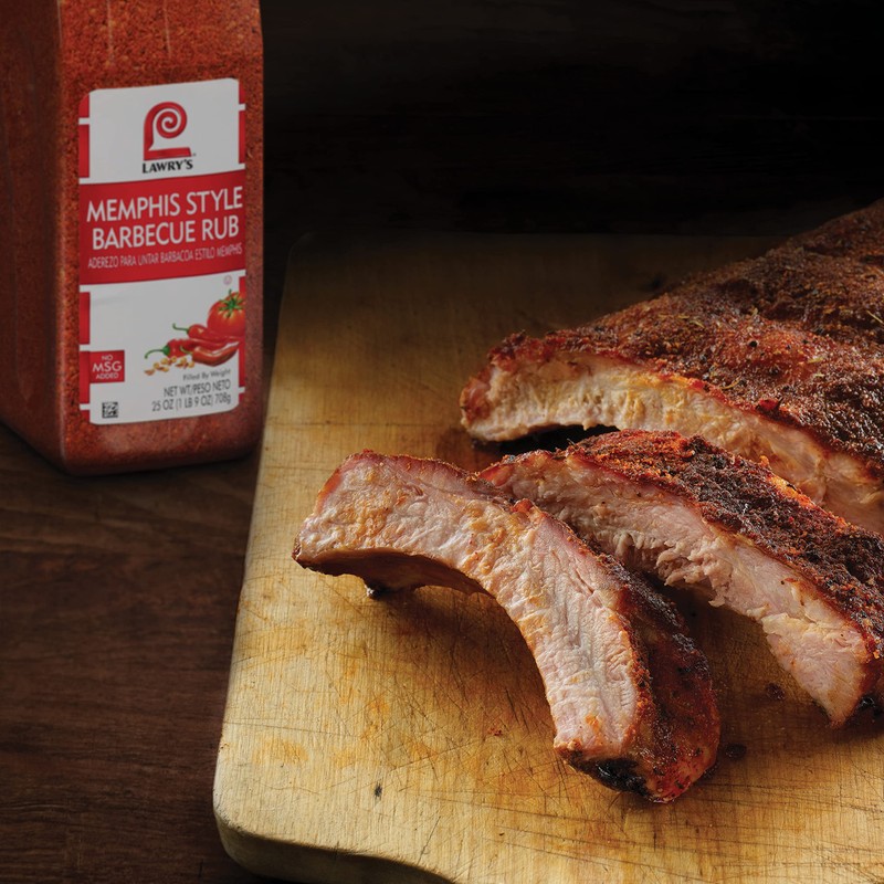 Lawry's Memphis Style Barbecue Rub, 25 oz - One 25