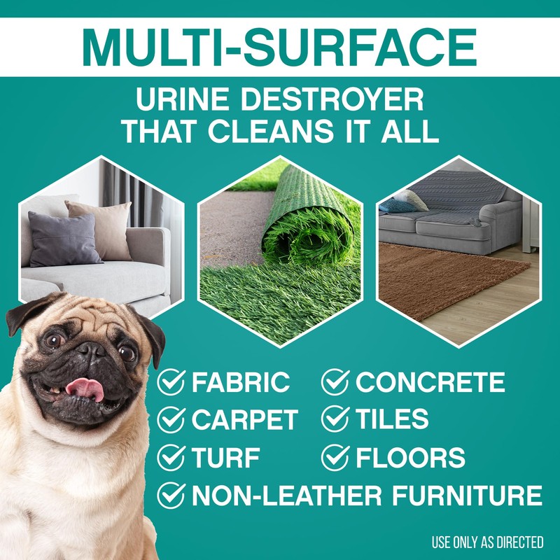 Fresh Nest Urine Destroyer - Fragrance-Free Cleaner for Stain and