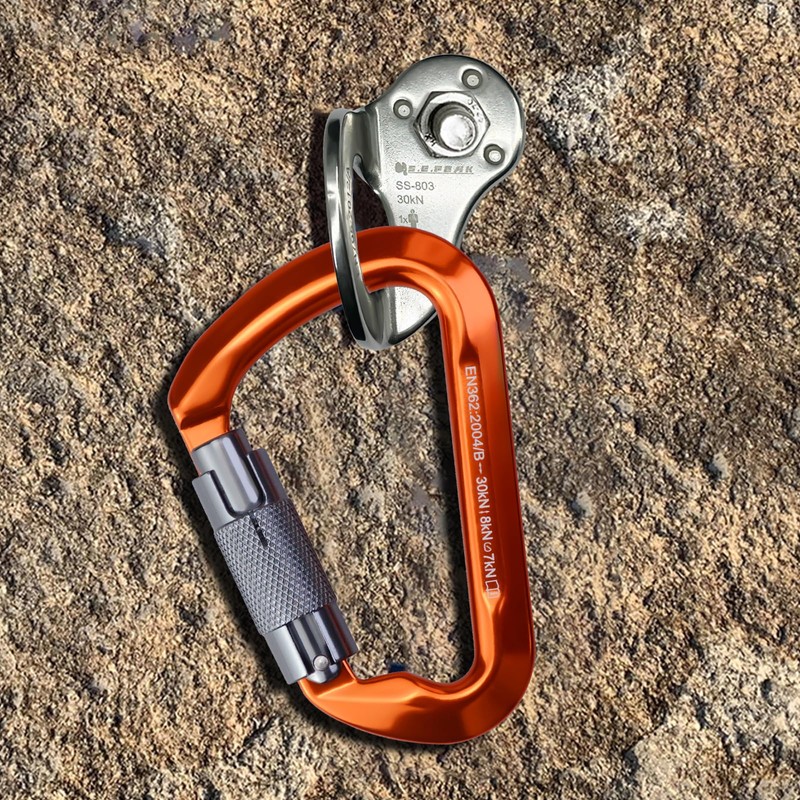 S.E.PEAK 30kN 10Pack Stainless Steel Bolt Hanger, CE Certified Climbing
