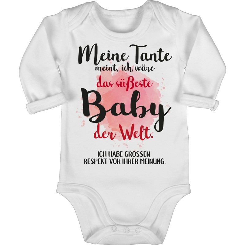 Shirtracer - Bodysuit long sleeve girl boy - romper &