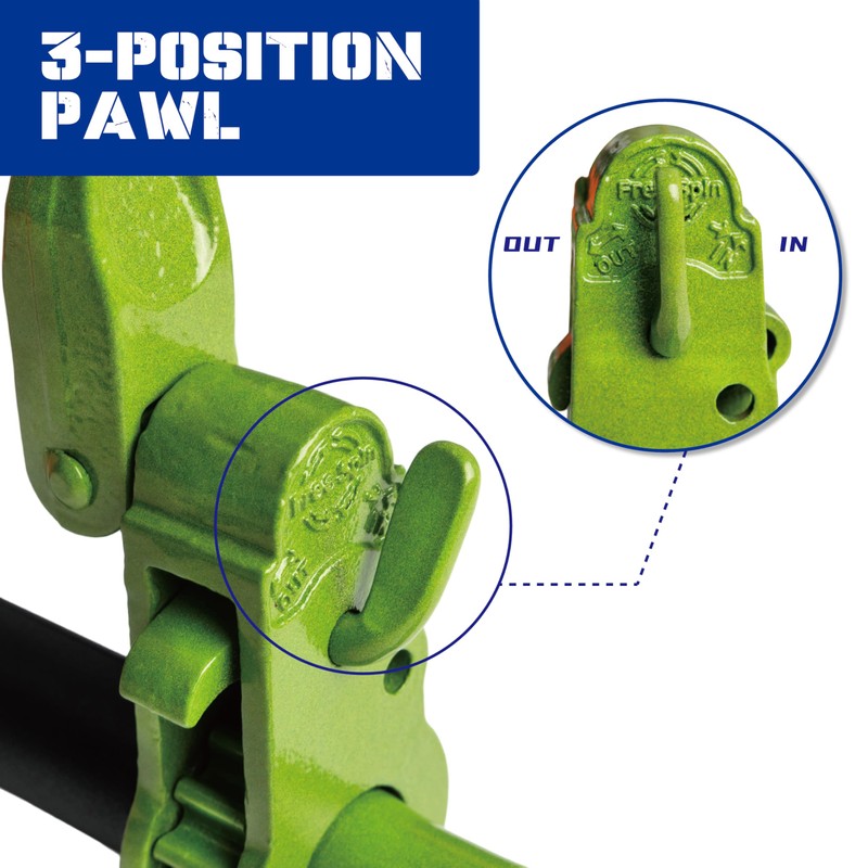 Selvouth Green Ratchet Binder Plus Ratchet Chain Binder - 2