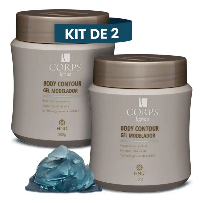 Gel Cryoactive Corps Reductor De Medidas Hinode 2 Frascos