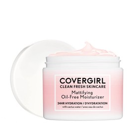 COVERGIRL Clean Fresh Skincare Mattifying Oil-Free Moisturizer, 2.0 Oz
