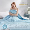 Elegear Cooling Comforter King Absorbs Body Heat to Keep Cool,