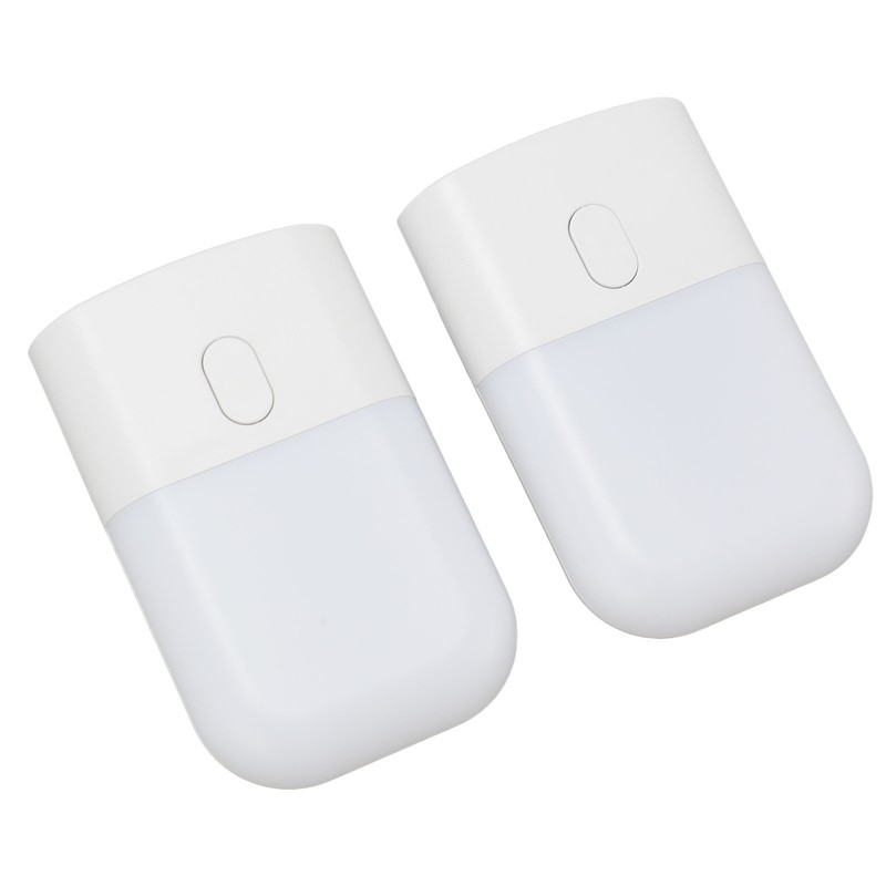 2pcs LED Night Light 3 Brightness Adjustable Soft White 2700K