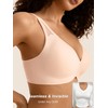 Cuteio Wireless Bras for Women - No Underwire Padded Bralettes